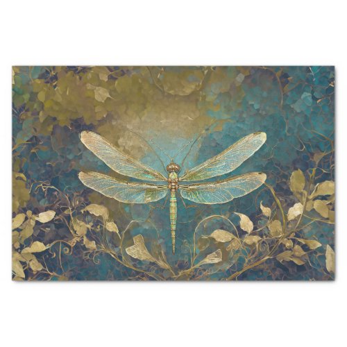Dazzling Dragonfly Gossamer Wings Tissue Paper