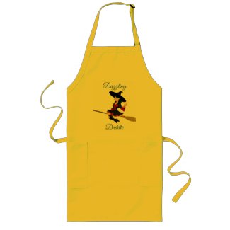 Dazzling Dudette Witch Apron