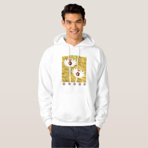 Dazzling flower style hoodie