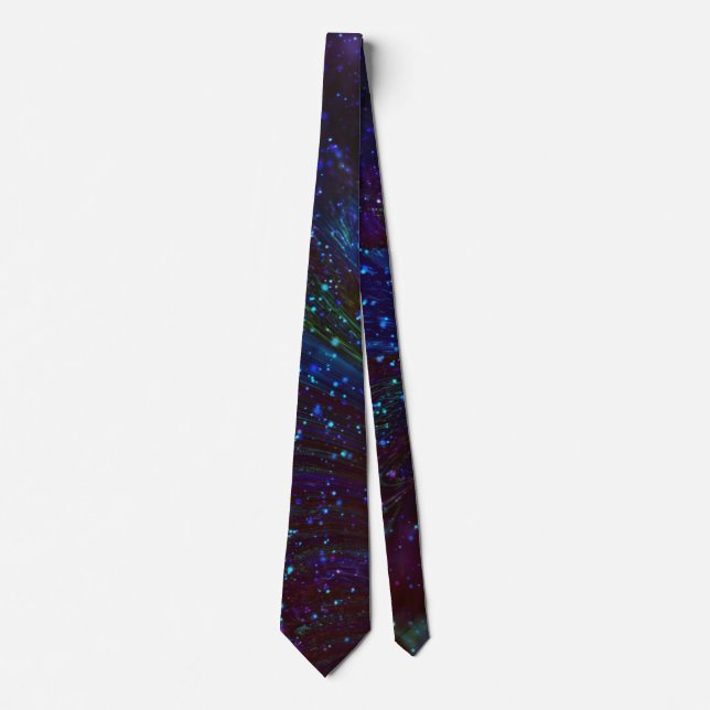 Dazzling Galactic Mermaid Neck Tie (Front)