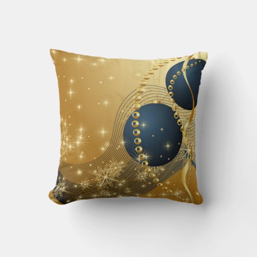 Dazzling Golden & Blue Christmas