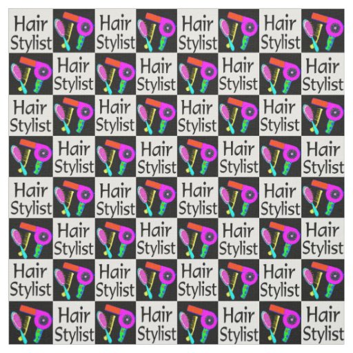DAZZLING HAIR STYLIST FABRIC