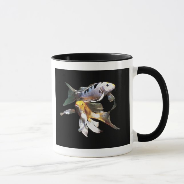 Dazzling Koi Pair Coffee Mug (Right)