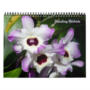 Dazzling Orchids Calendar