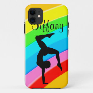 DAZZLING PERSONALIZED GYMNASTICS IPHONE CASE