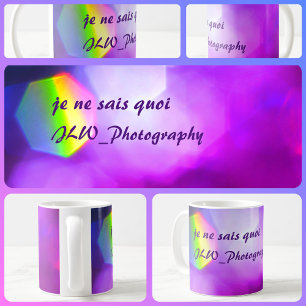 Dazzling Purple Je ne sais quoi Coffee Mug