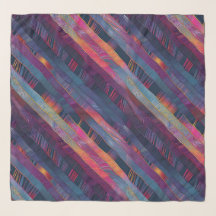 Dazzling Ribbon Patchwork Scarf