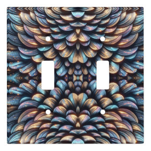 Dazzling Scales Light Switch Cover