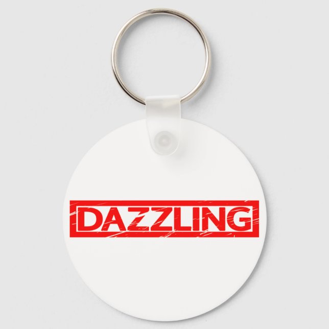 Dazzling Stamp Keychain (Front)
