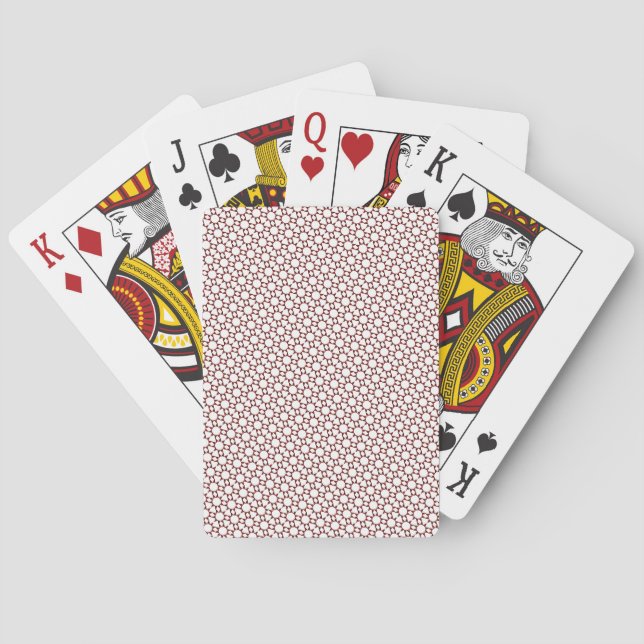 Dazzling Star Pattern Poker Cards (Back)
