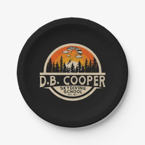 DB Cooper Classic  Paper Plates