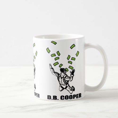 DB Cooper Coffee Mug