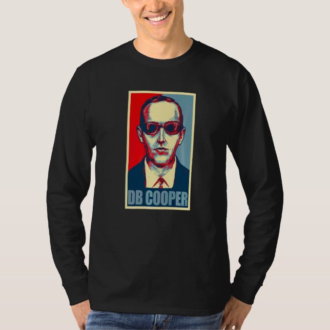 Db Cooper Costume, Unsolved Mystery, Hope Style T-Shirt (Front)