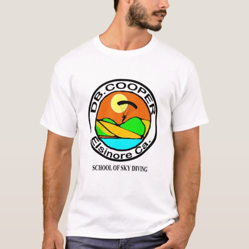 DB Cooper School Of Skydiving T_Shirt