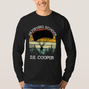 Db Cooper Skydiving School  For Men T-Shirt