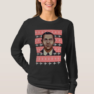 DB Cooper Ugly Christmas Sweater High Jacker Plane
