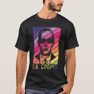 Db Cooper Vintage Rainbow 1971 Skyjacking Heist Hi T-Shirt