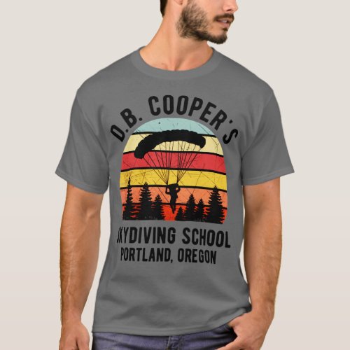 DB Coopers Skydiving School Portland Oregon  4  T_Shirt