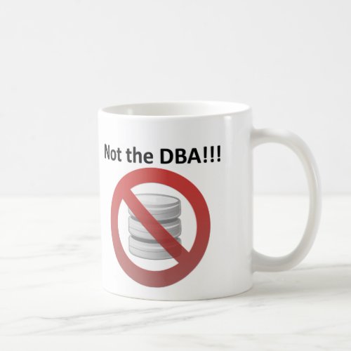 DBA COFFEE MUG