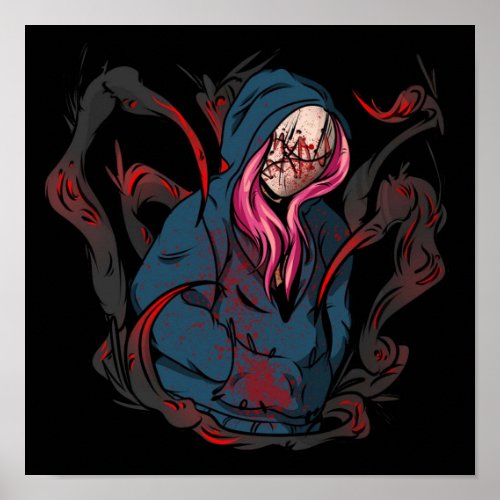 DBD Dead By Daylight Legion Susie The Entity Poster