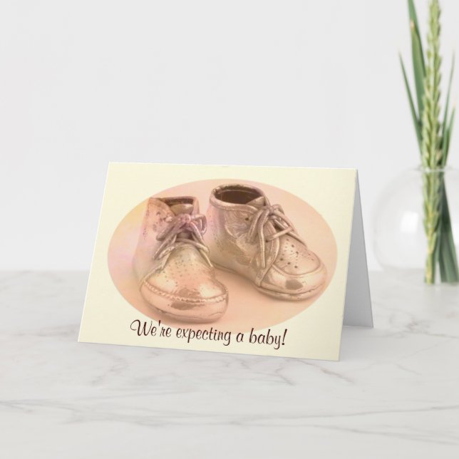 DBG© Baby Shoes Announcement (Front)