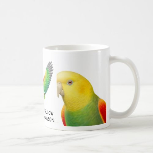 Dbl Yellow Head Amazon Parrot Mug