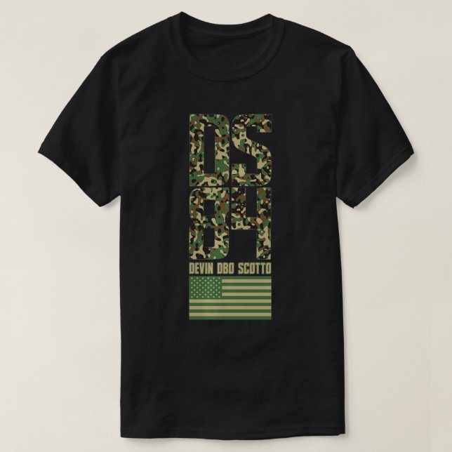 DBO camo  1  T-Shirt (Design Front)