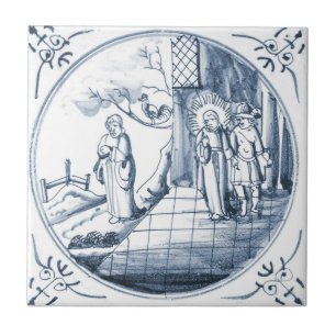 DBT09 Delft Biblical Design Ceramic Tile