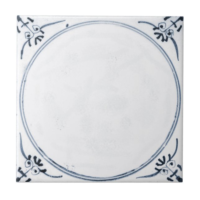 DBT18 Delft Biblical Design Ceramic Tile (Front)