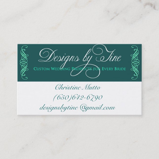 dbt business card (Front)