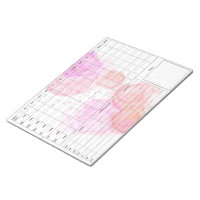 DBT Diary Card Notepad for Mental Health Tracking 