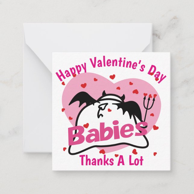 DBY Happy Valentine's Day w/ LOVES Note Card (Front)