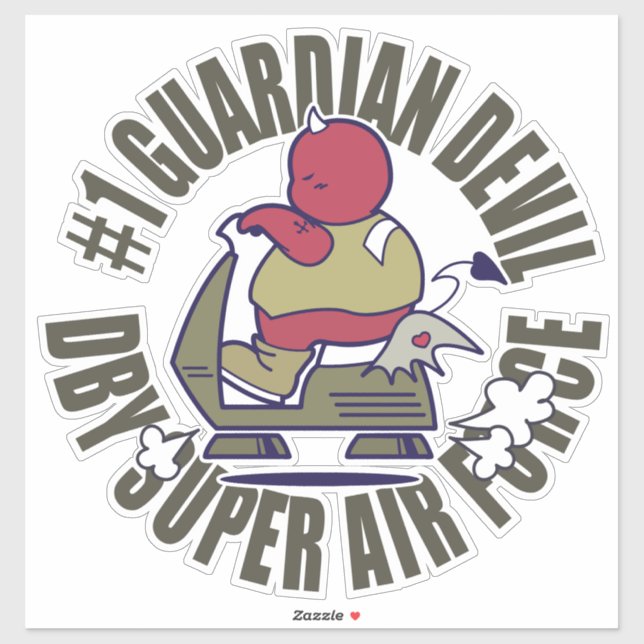 DBY Super Air Force Sticker (Sheet)