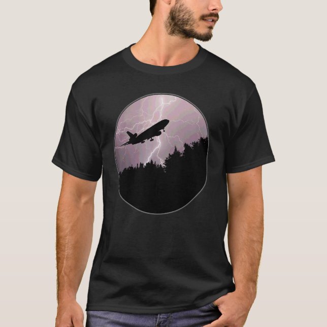 Dc 10 Passenger Plane Aviation Plane Spotting T-Shirt (Front)