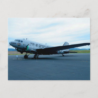 DC-3 Aircraft Postcard