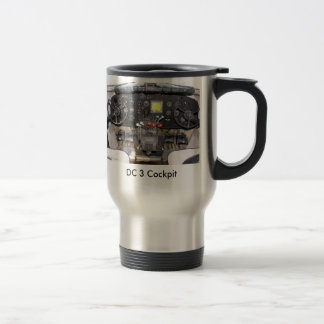 DC-3 Cockpit, DC 3 Cockpit Travel Mug