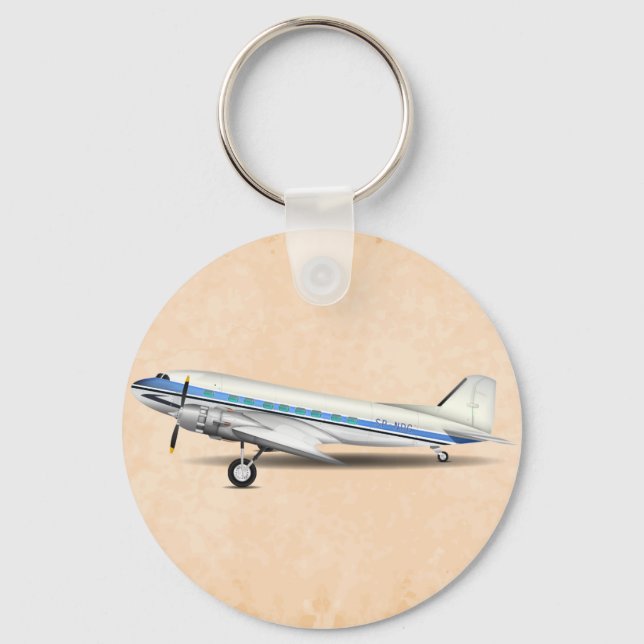 DC-3 KEYCHAIN (Front)