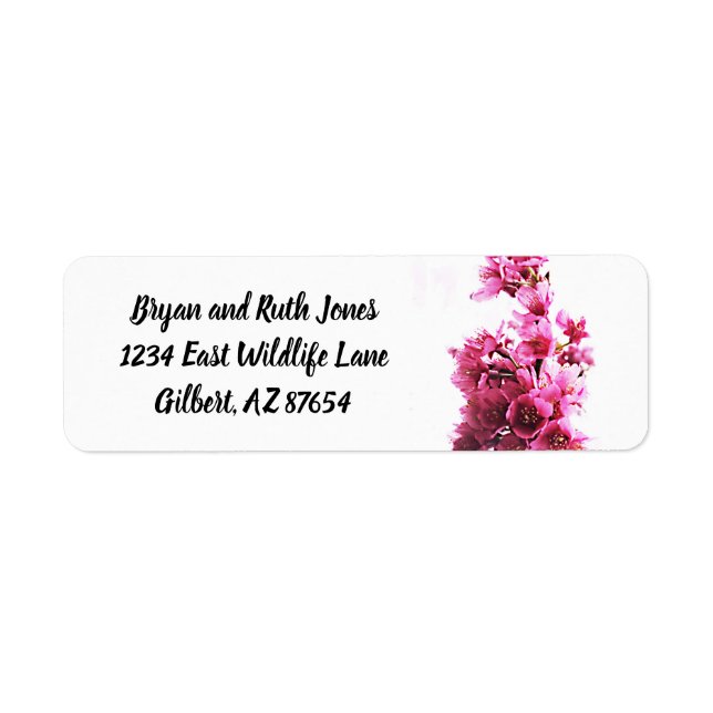 DC Cherry Blossoms  Label (Front)
