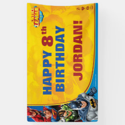 DC Comics | Justice League - Birthday Banner | Zazzle