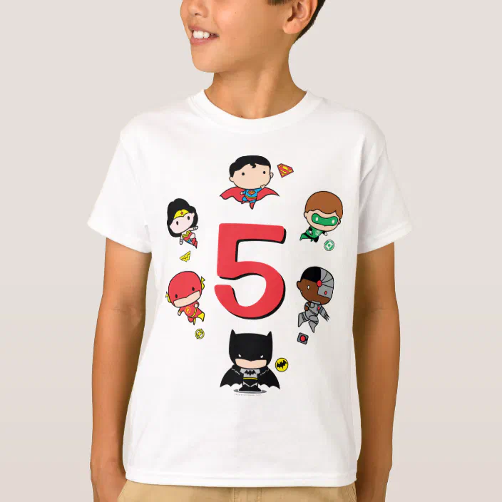 Boys Kids Superman Batman Paw Patrol T-Shirt Short Sleeves Tops Age 3-8 Years 
