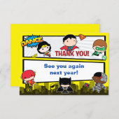 DC Comics | Justice League - Chibi Birthday Thank You Card (Front/Back)