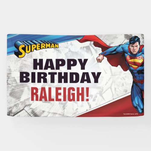 DC Comics  Superman _ Birthday Banner