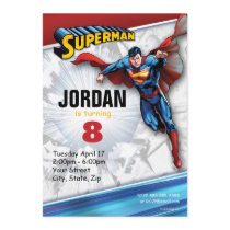 DC Comics | Superman - Birthday Invitation