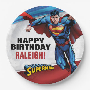 DC Comics Superman - Birthday Paper Plates