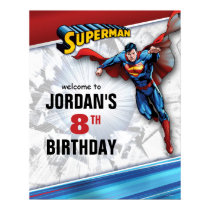 DC Comics | Superman Birthday Welcome Sign