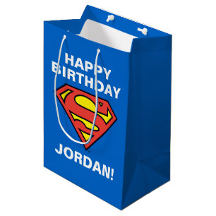 DC Comics Superman Classic Logo Medium Gift Bag