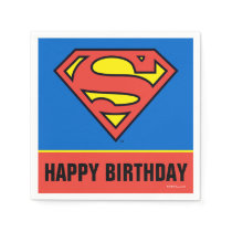 DC Comics | Superman | Classic Logo Paper Napkins