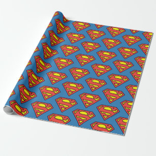 DC Comics   Superman   Classic Logo Wrapping Paper