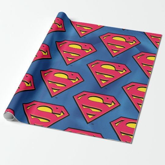 DC Comics Superman Classic Logo Wrapping Paper