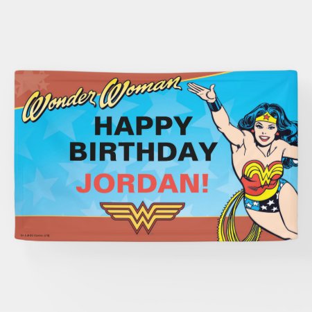 Dc Comics | Wonder Woman Birthday Banner